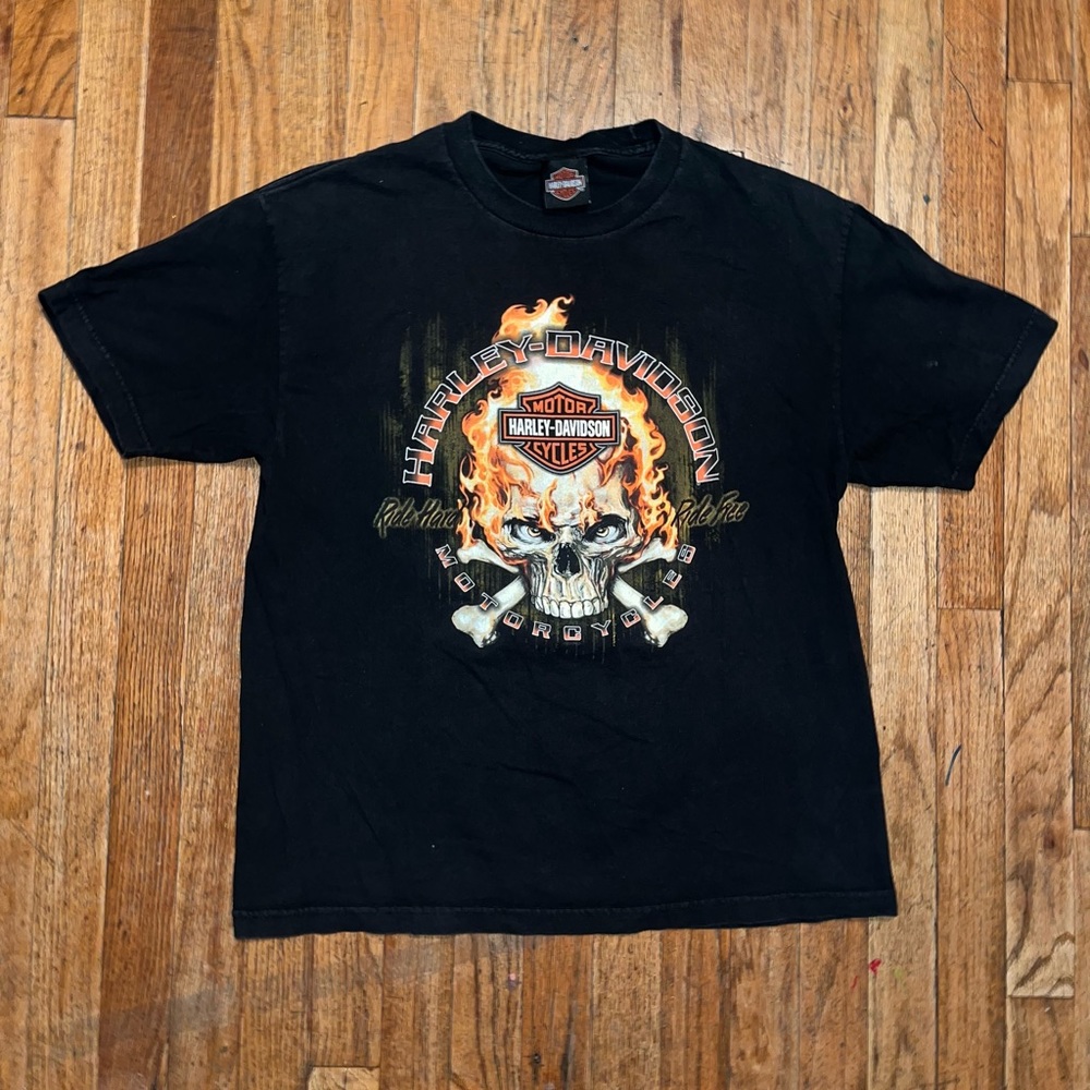 Y2k Harley Davidson south carlolina shirt